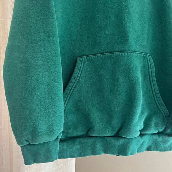 Adidas Original Essential Hoodie in forest green, Size Large - Picture 2 of 8
